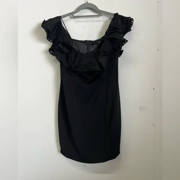 cold off shoulder dress Off-White Long Cold-Shoulder Formal Dress
